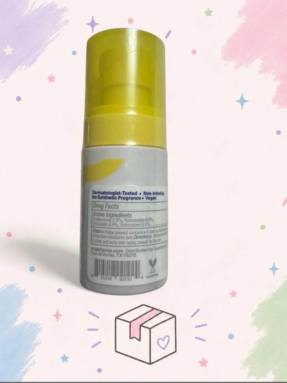Supergoop! (RE) Setting Refreshing Mist — Yellow/White